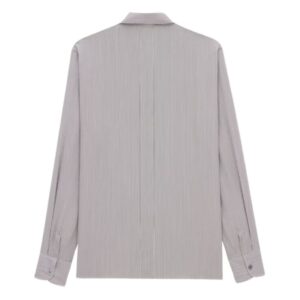 SAINT LAURENT SHIRT IN STRIPED SILK