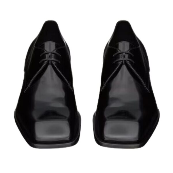 SAINT LAURENT JEAN DERBIES IN BRUSHED LEATHER - Image 2