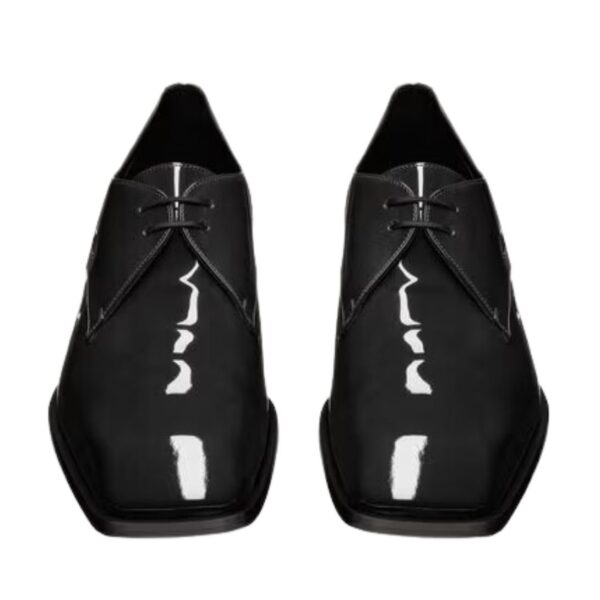 SAINT LAURENT JEAN DERBIES IN PATENT LEATHER - Image 2