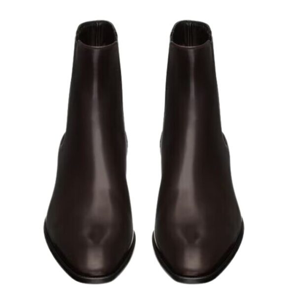 SAINT LAURENT WYATT CHELSEA BOOTS IN SMOOTH LEATHER - Image 2