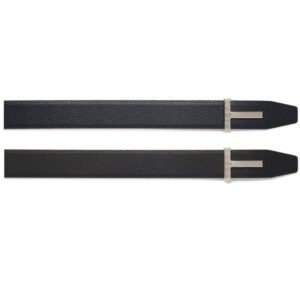 TOM FORD SOFT GRAIN LEATHER RIDGE T BELT