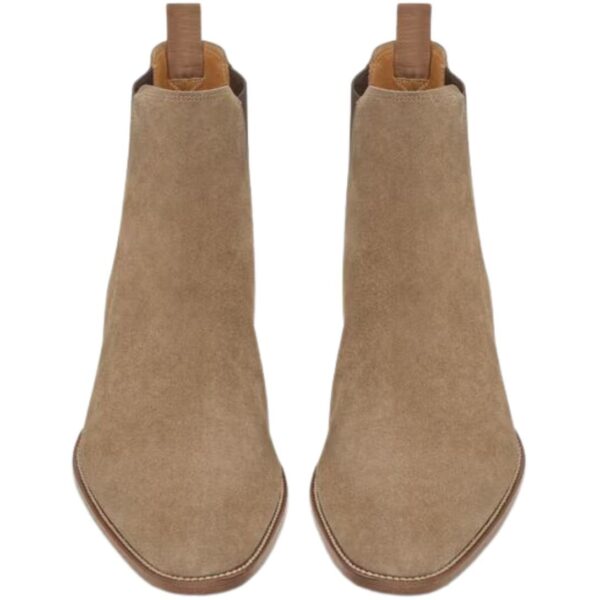 SAINT LAURENT WYATT CHELSEA BOOTS IN SUEDE - Image 2