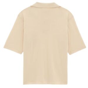 SAINT LAURENT POLO SHIRT CASSANDRE IN WOOL