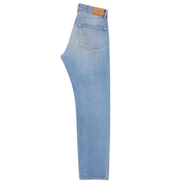 SAINT LAURENT MICK LONG JEANS IN NONZA BLUE DENIM - Image 2
