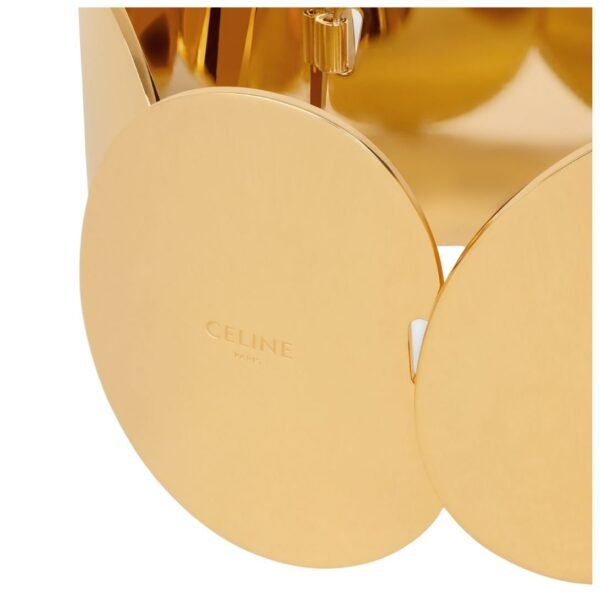 CELINE PETALE BRACELET IN BRASS WITH GOLD FINISH - Image 2