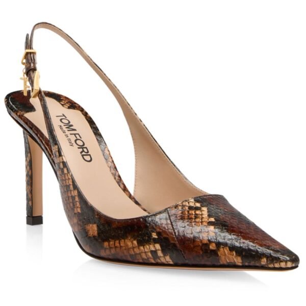 TOM FORD SNAKESKIN ANGELINA SLINGBACK - Image 2