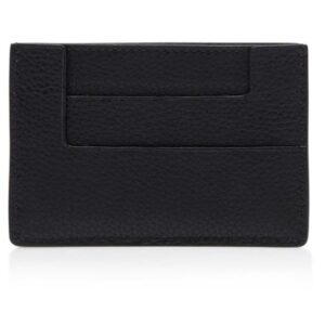 TOM FORD GRAIN LEATHER CLASSIC TF CARD HOLDER BLACK