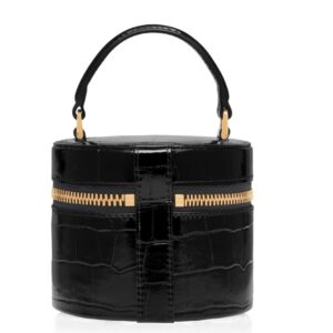 TOM FORD SHINY PRINTED CROCODILE LEATHER AUDREY MINI BAG