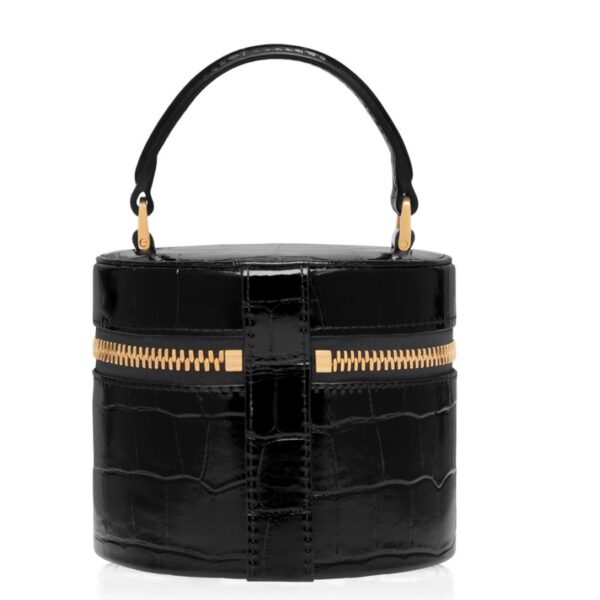 TOM FORD SHINY PRINTED CROCODILE LEATHER AUDREY MINI BAG - Image 2