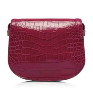 TOM FORD SHINY STAMPED CROCODILE LEATHER WALLIS MINI BAG