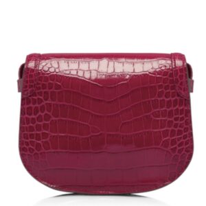 TOM FORD SHINY STAMPED CROCODILE LEATHER WALLIS MINI BAG