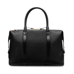 TOM FORD SMOOTH LEATHER SIDE BUCKLE HOLDALL