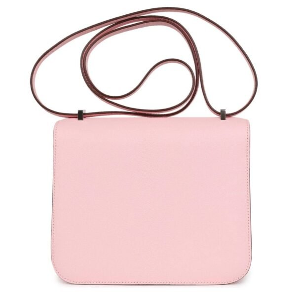 HERMÈS CONSTANCE 18 ROSE SAKURA CHEVRE PALLADIUM HARDWARE - Image 2
