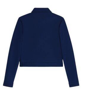 CELINE TRIOMPHE ZIP UP JACKET IN TEXTURED JERSEY