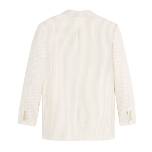 CELINE JUDE JACKET IN LIGHTWEIGHT STRIPED WOOL - Image 2