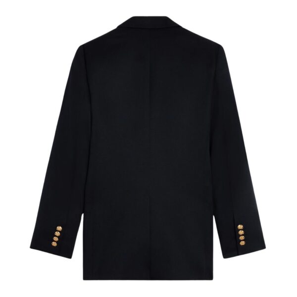 CELINE LONG BLAZER IN DIAGONAL WOOL - Image 2