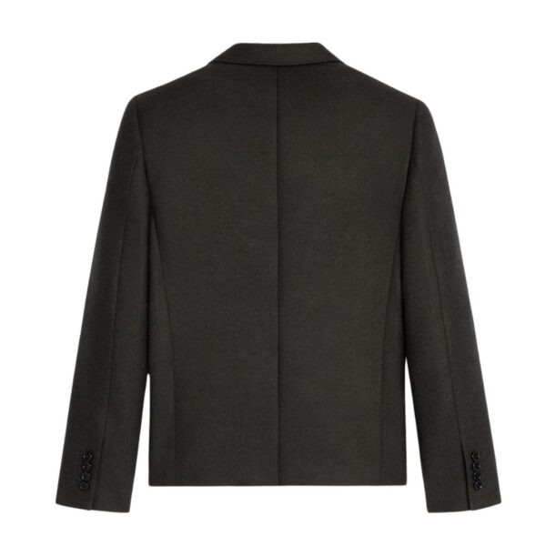 CELINE SHORT JACKET IN CASHMERE FLANNEL - Image 2