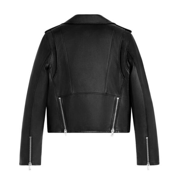 CELINE CLASSIC BIKER JACKET IN SOFT LAMBSKIN - Image 2