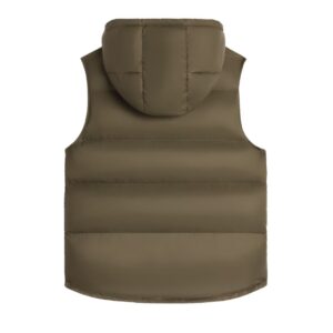 CELINE SLEEVELESS DOWN JACKET IN LIGHTWEIGHT NYLON