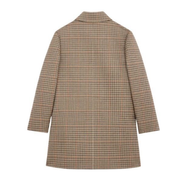 CELINE COAT IN HOUNDSTOOTH WOOL - Image 2