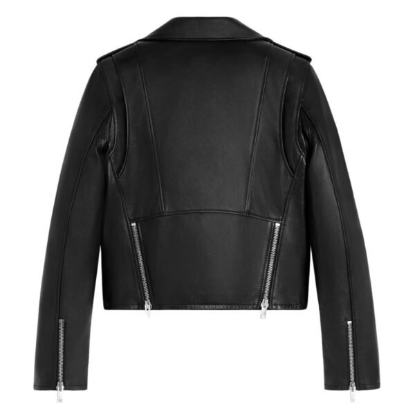 CELINE CLASSIC BIKER JACKET IN SOFT LAMBSKIN - Image 2