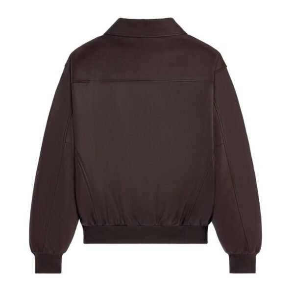 CELINE LOOSE AVIATOR BLOUSON JACKET IN SOFT LAMBSKIN - Image 2