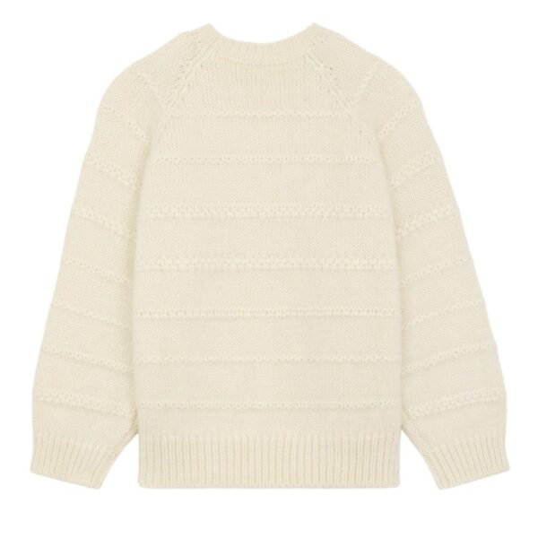 CELINE TRIOMPHE CREW NECK SWEATER IN MOHAIR AND SILK - Image 2