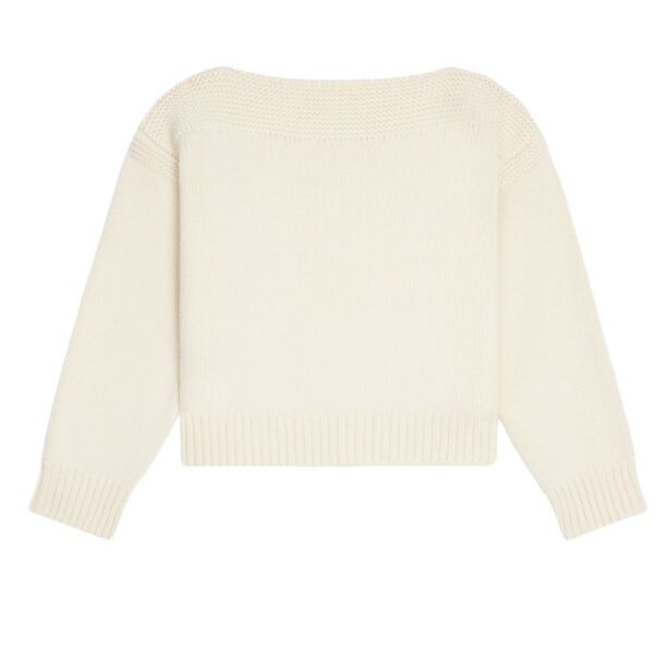 CELINE BOAT NECK SWEATER IN CHUNKY CASHMERE - Image 2