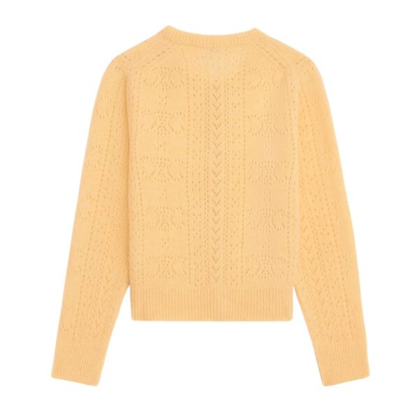 CELINE CARDIGAN IN SHETLAND POINTELLE - Image 2