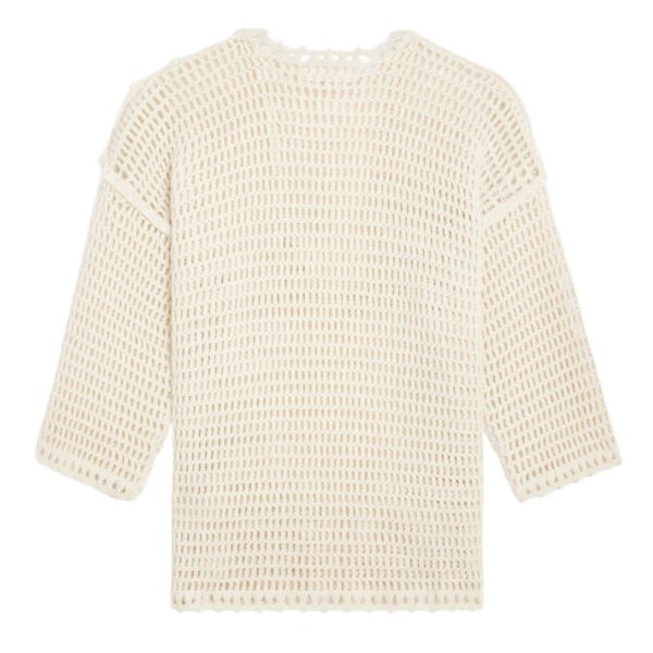 CELINE TRIOMPHE BAJA IN CROCHETED WOOL - Image 2
