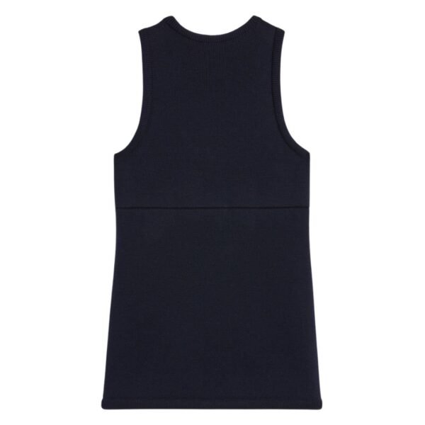 CELINE TUNIC MINI DRESS IN INTERLOCK WOOL - Image 2