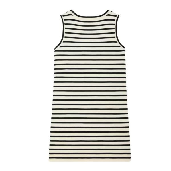 CELINE TRIOMPHE MARINIÈRE MINI DRESS IN WOOL - Image 2