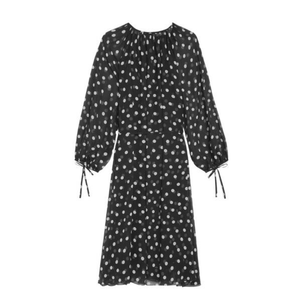CELINE FOLK DRESS IN SILK GEORGETTE - Image 2