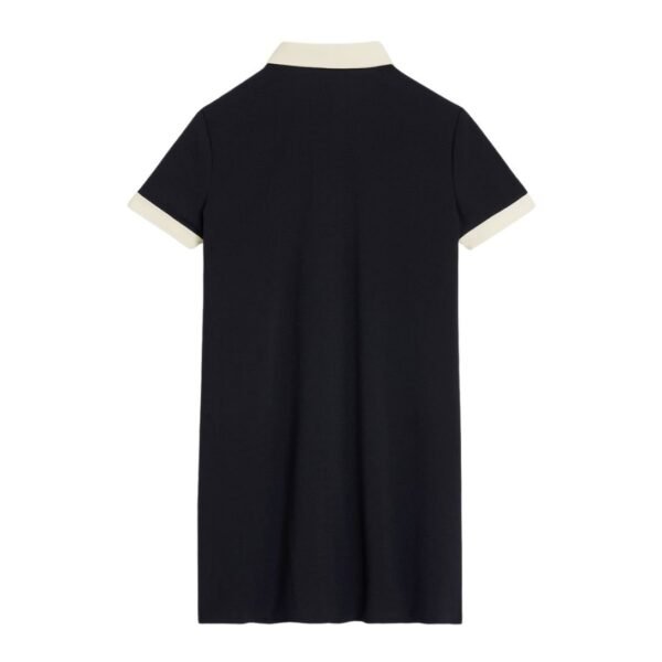 CELINE MINI POLO DRESS IN VISCOSE SABLÉ - Image 2