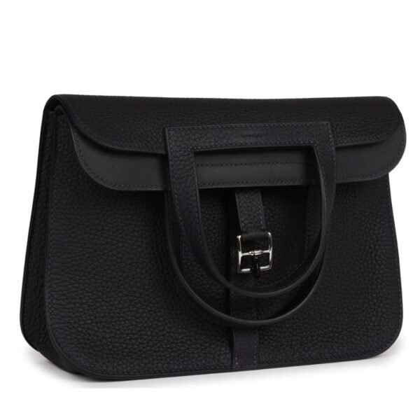 HERMÈS HALZAN 25 CABAN CLEMENCE PALLADIUM HARDWARE - Image 3