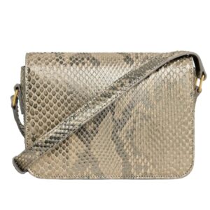 CELINE TEEN TRIOMPHE BAG IN PEARLY PYTHON