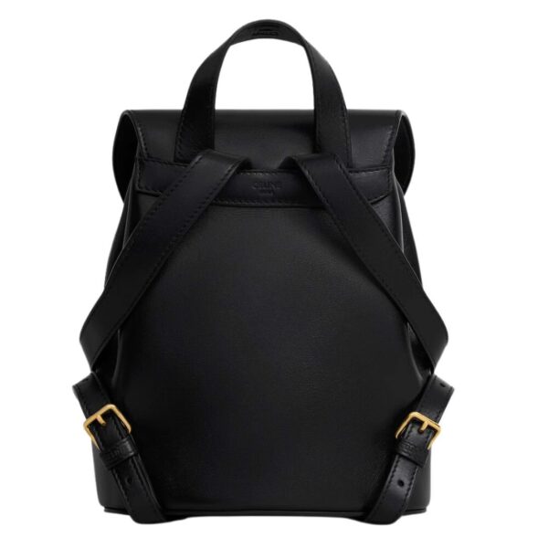 CELINE BACKPACK BONNIE IN SMOOTH CALFSKIN BLACK - Image 4