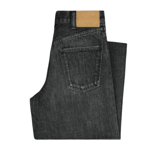 CELINE FLARED SURF JEANS IN BLACK ICE RINSE DENIM - Image 2