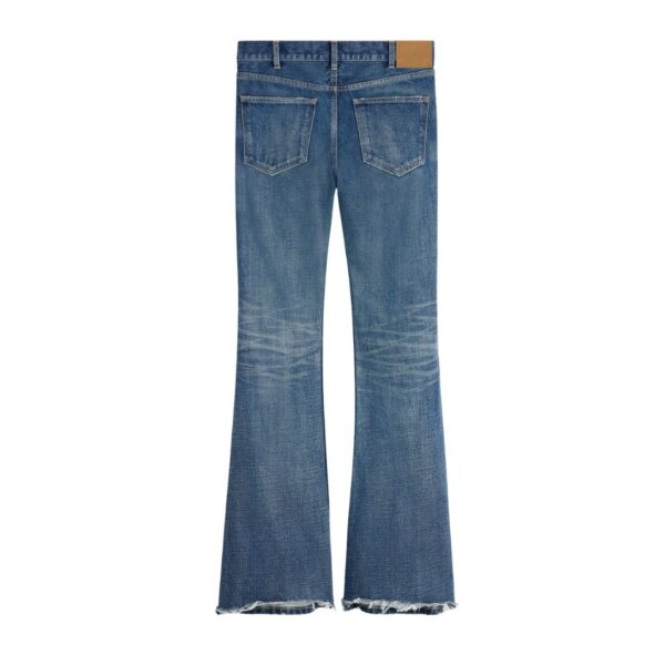 CELINE MARCO JEANS IN DARK UNION WASH DENIM - Image 2