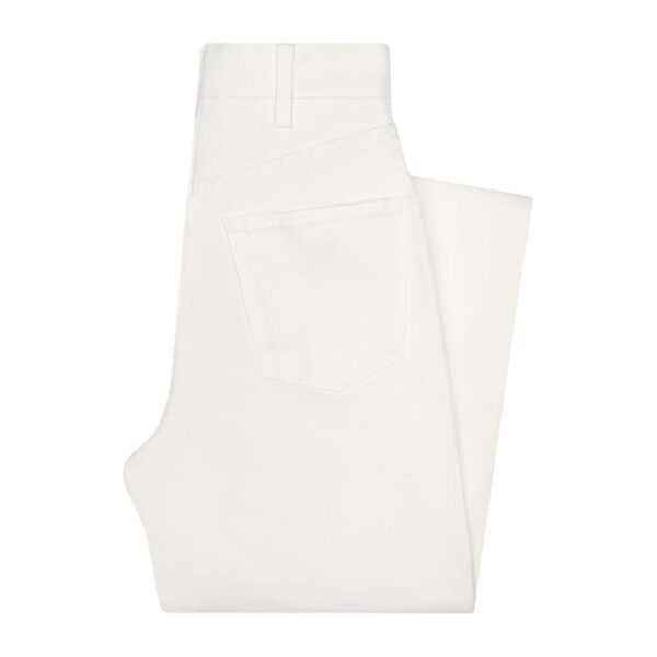 CELINE JANE JEANS IN OPTIC WHITE WASH DENIM - Image 2