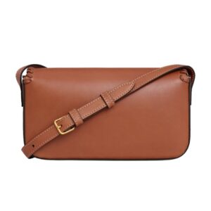 CELINE SHOULDER BAG CLAUDE IN BRAIDED NATURAL CALFSKIN