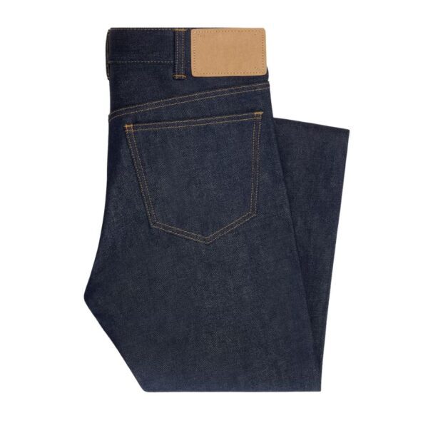 CELINE FRANCOISE JEANS IN RAW WASH DENIM - Image 2