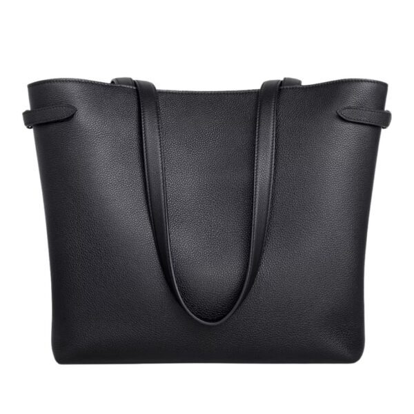CELINE MEDIUM CABAS ANAÏS CUIR TRIOMPHE IN GRAINED CALFSKIN BLACK - Image 5