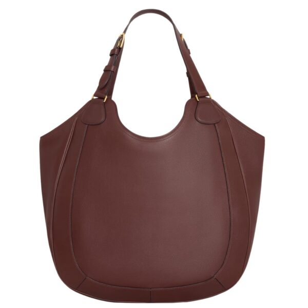 CELINE MEO BAG IN SUPPLE GRAINED CALFSKIN CHESTNUT - Image 3