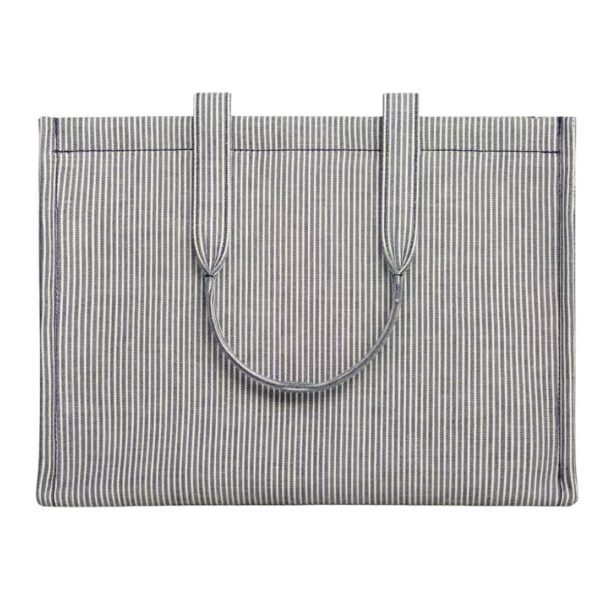 CELINE LARGE CABAS THAIS IN STRIPED TEXTILE - Image 2