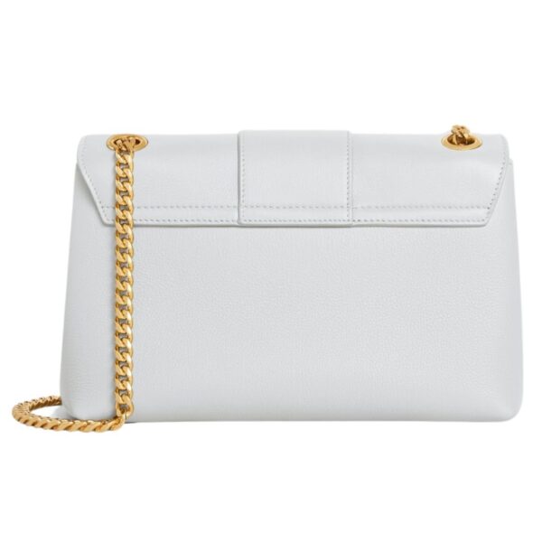CELINE MEDIUM VICTOIRE BAG IN SUPPLE GRAINED CALFSKIN MOON - Image 5