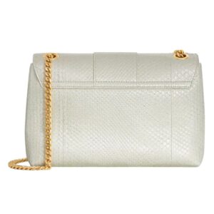 CELINE MEDIUM VICTOIRE BAG IN PEARLY PYTHON