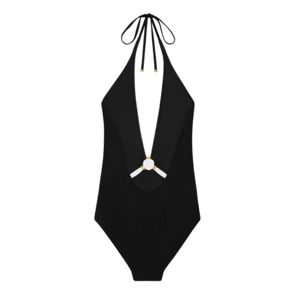 CELINE TRIOMPHE SWIMSUIT IN MATTE JERSEY - Image 2
