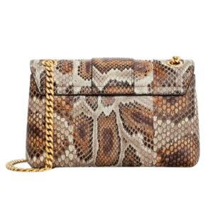 CELINE TEEN VICTOIRE BAG IN PYTHON NATURAL