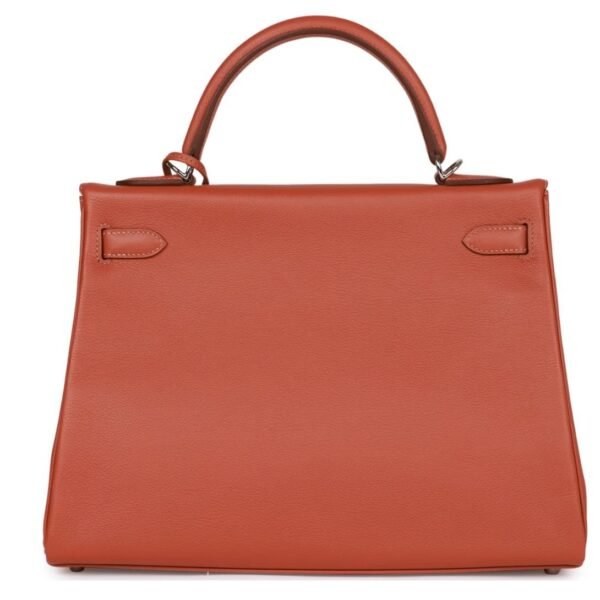 HERMÈS KELLY RETOURNE 32 BLUSH VERSO EVERCOLOR PALLADIUM HARDWARE - Image 2
